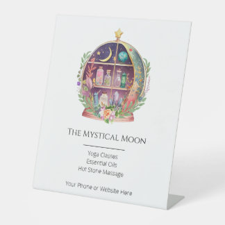 Signe De Table Huiles Magiques Essentielles Apothécaire Yoga Crys