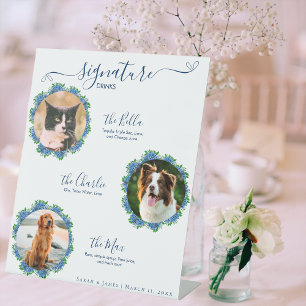 Signe De Table Hydrangea 3 Photo Signature Boire Signet Mariage A