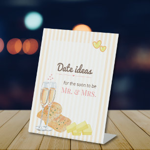 Signe De Table Idées de date pour la fête de mariage Butter Toget