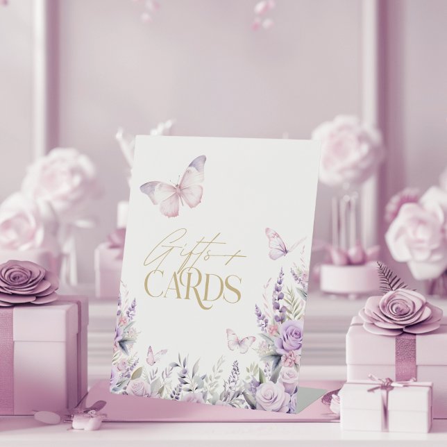 Signe De Table Il Me Donne Des Papillons Cartes Cadeaux Fête des  (Créateur téléchargé)