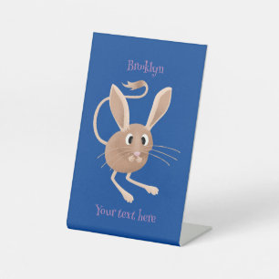 Signe De Table Illustration de jerboa aux longues oreilles