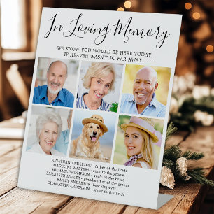 Signe De Table In Love Memory 6 Photo Modern Memorial Mariage