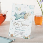 Invitation Baby shower d'avion pour bébé garçon - 