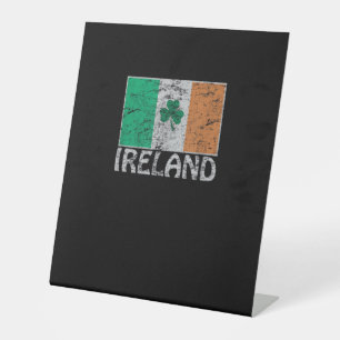 Signe De Table Irlande Drapeau Irlande Drapeau irlandais Drapeaux