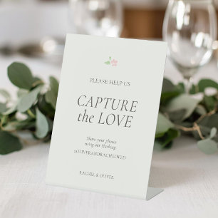 Signe De Table Ivory Capture the Love Mariage dessus de table