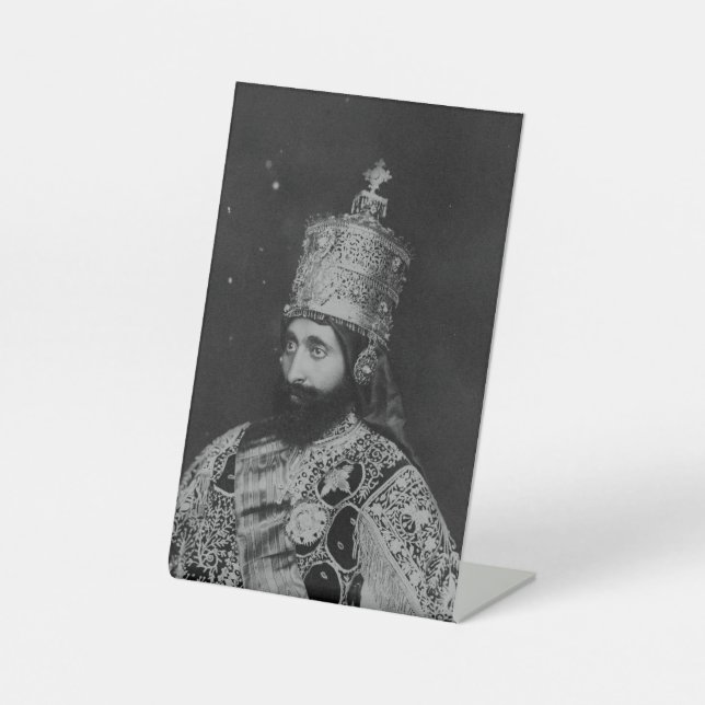 Signe De Table Jah Rasta Livity Roots (Recto)