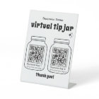Jar de conseil virtuel avec 2 code QR
