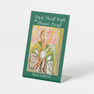 Signe De Table Jésus-Christ Grand Prêtre Carte