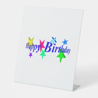 Signe De Table Joyeux Anniversaire