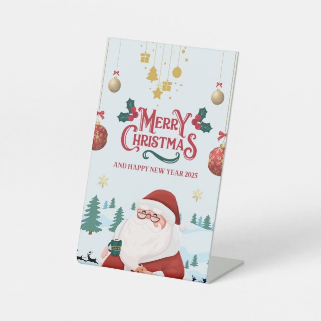 Signe De Table Joyeux Noël (Recto)