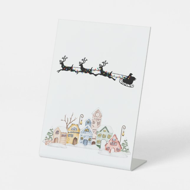 Signe De Table Joyeux Noël (Recto)