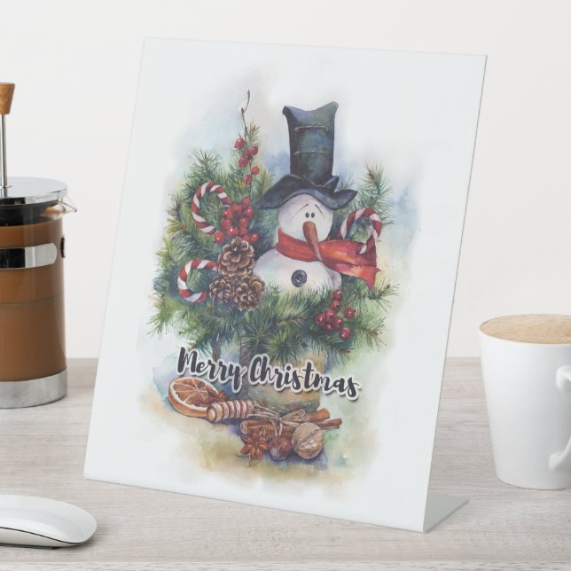 Signe De Table Joyeux Noël (In SItu)