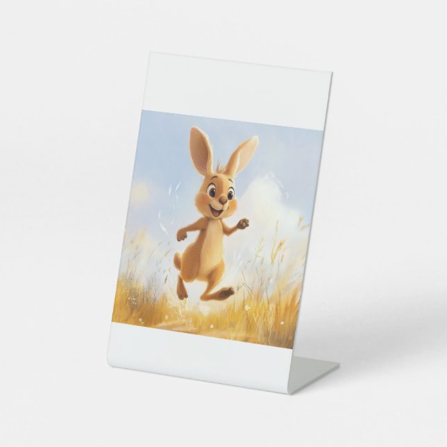 Signe De Table Kiki le lapin (Recto)