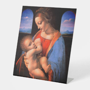 Signe De Table La Vierge Marie allaite Le Christ Enfant-324