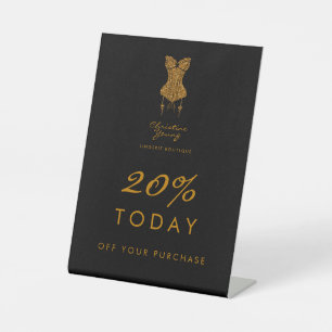 Signe De Table Lace Lingerie Boutique Aujourd'hui Vente Noir