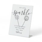 Laisser L'Amour Étinceler Noir Et Blanc Signature 