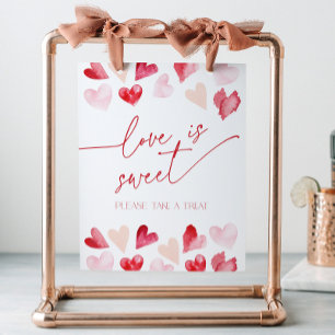 Signe De Table L'amour est Douce Mariage de Rêve Semaine de Fianç