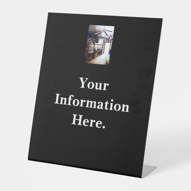 Signe De Table L'amour n'est pas un mur, c'est un pont (Recto)