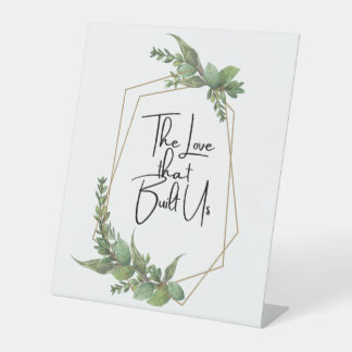 Signe De Table L'Amour Qui Nous A Bâtis