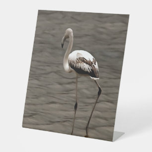 Signe De Table L'art du Flamant rose pour mineurs