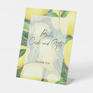 Signe De Table LEMONS - CARTES DE LIVRES ET CADEAUX Poster