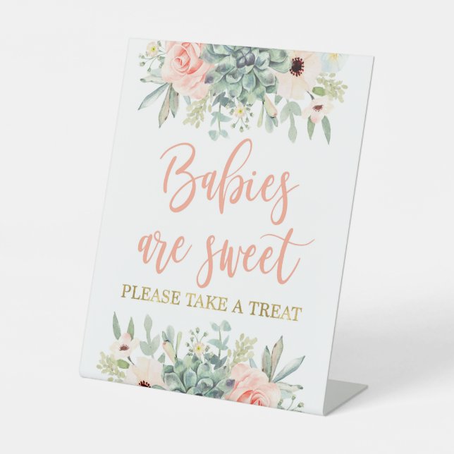 Signe De Table Les bébés sont succulents (Recto)