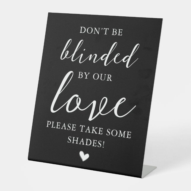 Signe De Table Les nuances ne sont pas aveuglées par notre amour  (Recto)