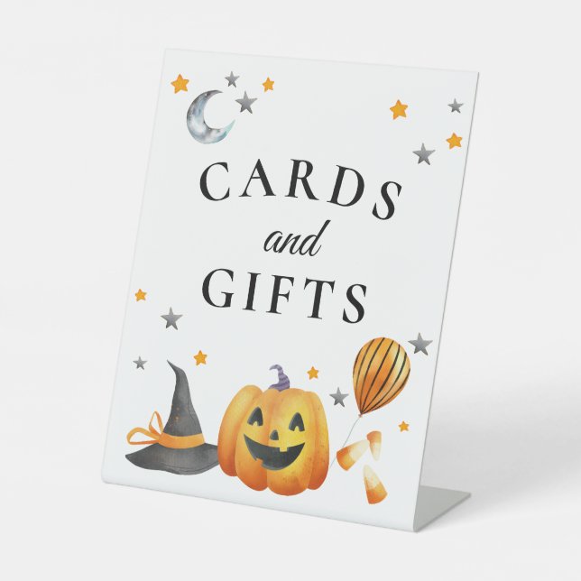 Signe De Table Little Boo Halloween Baby showers Cartes & Cadeaux (Recto)