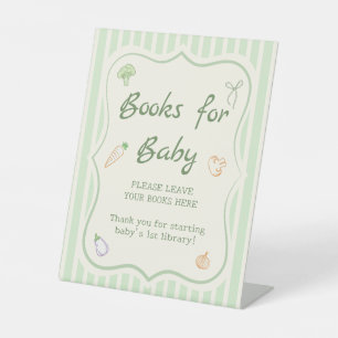 Signe De Table Livres de Baby showers cultivés localement pour bé
