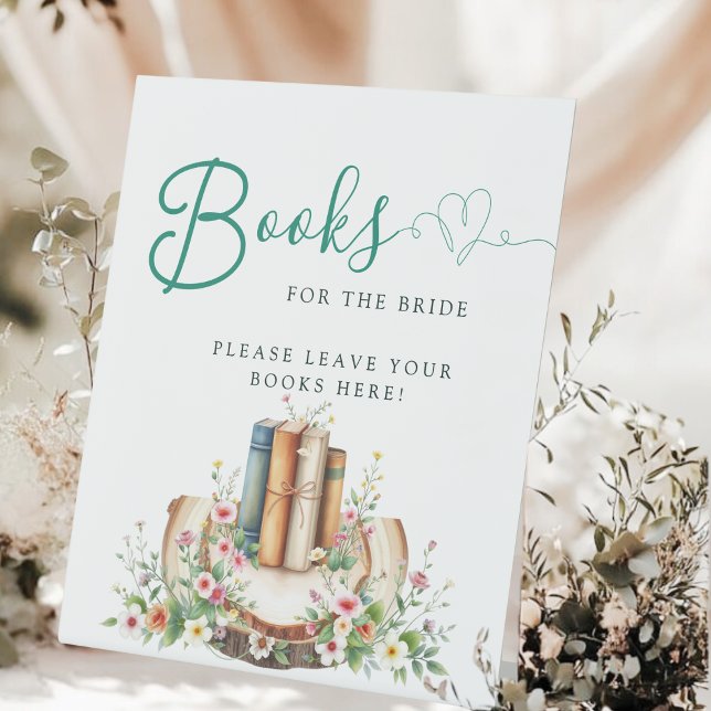 Signe De Table Livres du nouveau chapitre Storybook pour mariée (Créateur téléchargé)