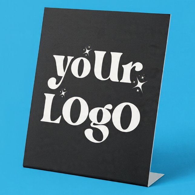 Signe De Table Logo d'entreprise de marque (Créateur téléchargé)