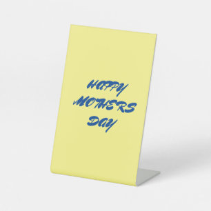 Signe De Table Logo personnalisé simple et élégant ici société g