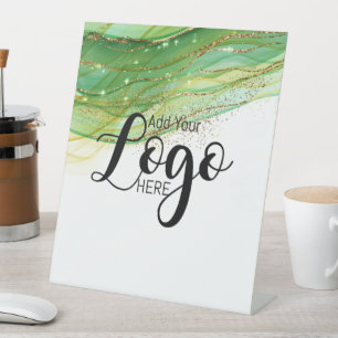 Signe De Table logo publicitaire de présentoir pour entreprise de