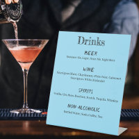 Loons Sunset Blue Dracks Menu