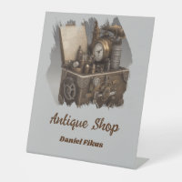 Machine à temps Steampunk - Vintage coffre au trés