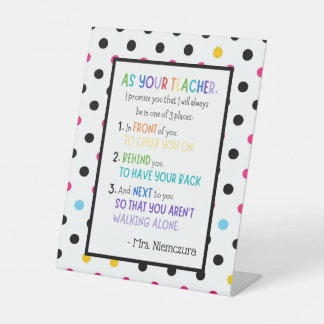 Signe De Table Magnetic Notepad