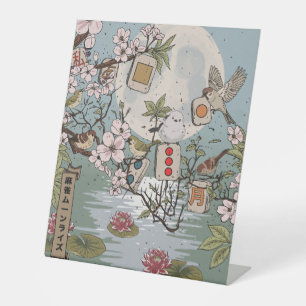 Signe De Table Mahjong Lever de lune