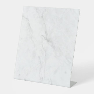 Signe De Table Marbre Blanc