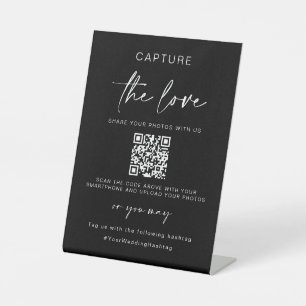 Signe De Table Mariage Capture L'Amour   Partage de photos Code Q