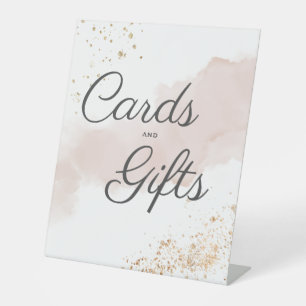 Signe De Table Mariage Chic Mauve Gold Cartes et Cadeaux