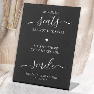 Signe De Table Mariage Choisir Un Siège Pas Un Côté Moderne Perso