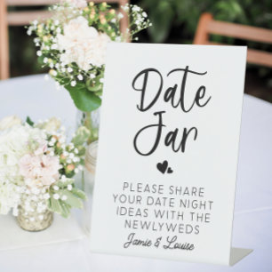 Signe De Table Mariage Date Jar Ideas Guestbook Alternative
