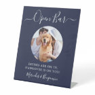 Mariage de chien de compagnie Open Bar Navy Blue C