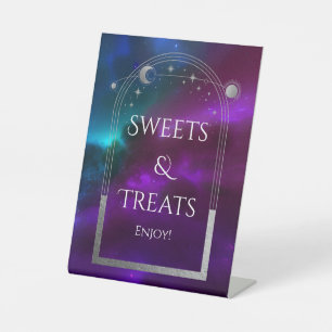 Signe De Table Mariage douceurs et friandises Purple Celeste