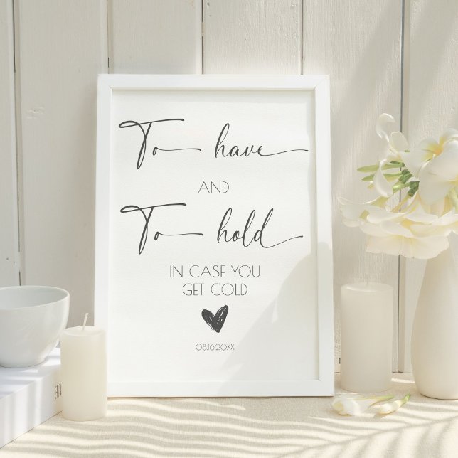 Signe De Table Mariage élégant de calligraphie à avoir et à tenir (Créateur téléchargé)