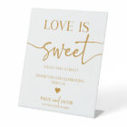 Mariage Élégant L'Amour Est Un Délice Table