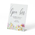 Mariage fleur sauvage Meadow Open Bar