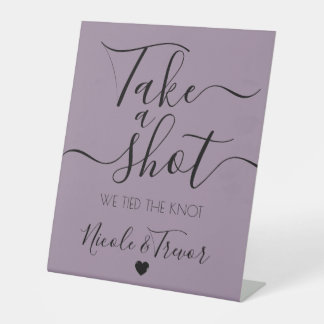 Signe De Table Mariage Minimaliste Jolie Calligraphie Prenez un V