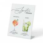 Mariage Signature Boissons 50+ Aquarelle Cocktails