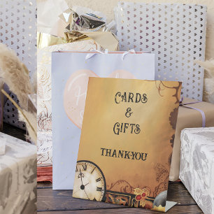 Signe De Table Mariage victorien Steampunk